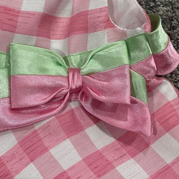 Youngland Pink Spring Dress - 18m - Picture 3 of 4